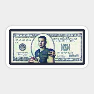 Mitchell Trubisky 'Money Mitch Tee' Sticker